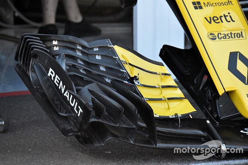 Renault reveals new front wing concept