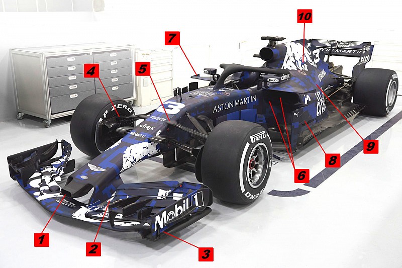 Formel-1-Technik: So innovativ ist der neue Red Bull RB14