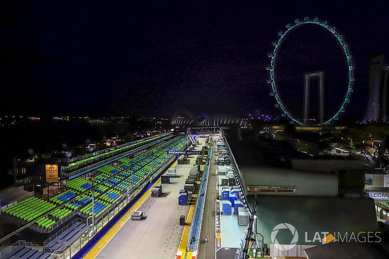 Singapur pisti 2 metre kısaldı