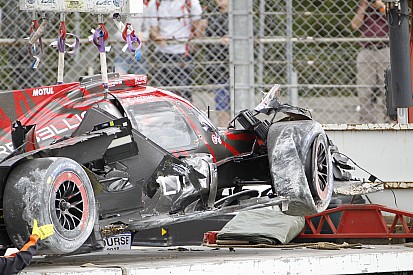 Сенна сломал лодыжку в аварии по ходу первой тренировки WEC в Сильверстоуне