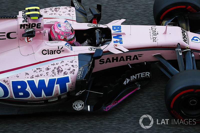 Kiállítási tárgy lett a Force India VJM10