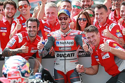 Pole, Dovizioso brinca: “pensei que tempos estavam errados”