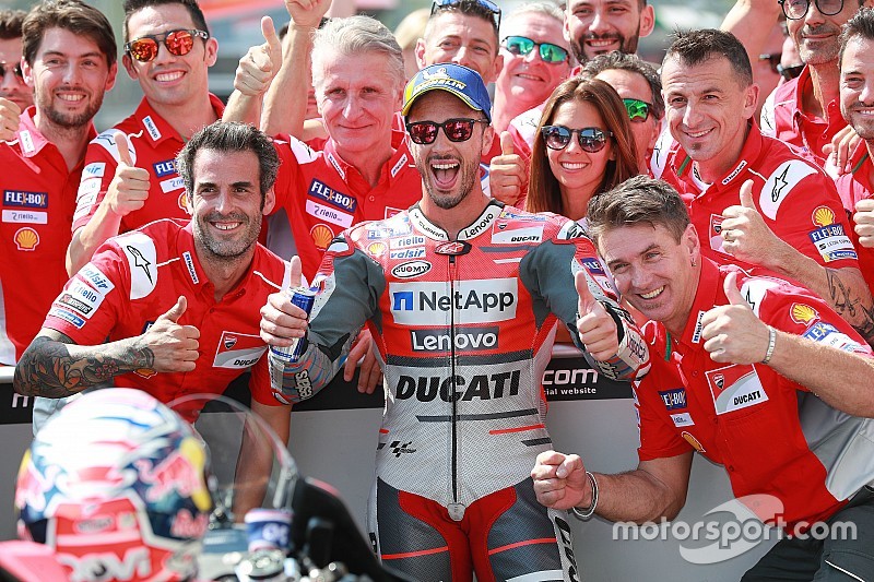 Dovizioso le da la razón a Márquez y se lleva la pole en Brno