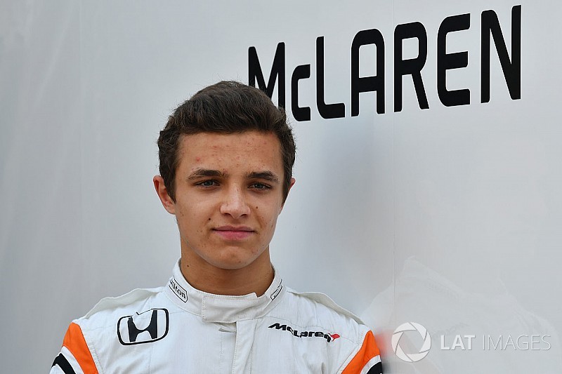 Lando Norris, piloto reserva de McLaren F1 para 2018