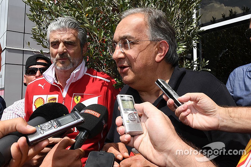 Ferrari: Marchionne carica la squadra nel dopo Silverstone