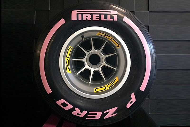 Pirelli ubah warna ban F1 jadi pink di GP Amerika Serikat