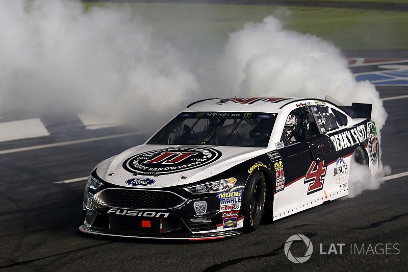 Kevin Harvick enjoying the moment as