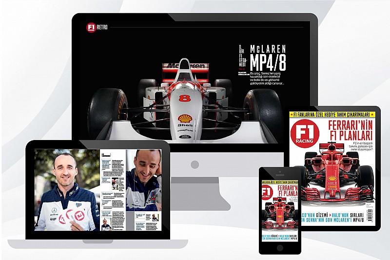 F1 Racing Haziran sayısı dijtal olarak Dergilik'te