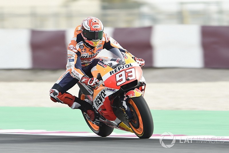 Losail, Warm-Up: Marquez davanti alle Ducati di Dovi e Petrucci