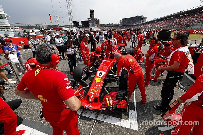 Ferrari kühlt Kamera: Leistungssteigerung beim Start?