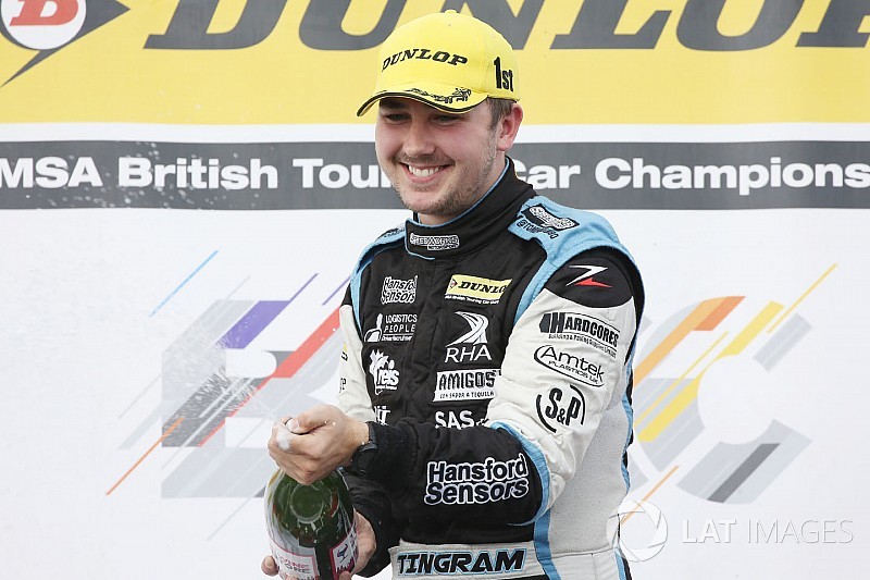 Silverstone BTCC: Ingram wins red-flagged opening race