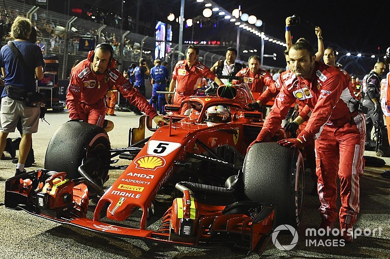 A Ferrari alaposan berendelt a szuperlágy keverékből a Japán GP-re