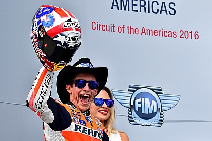 MotoGP Austin: Marquez mendominasi lagi, Rossi terjatuh