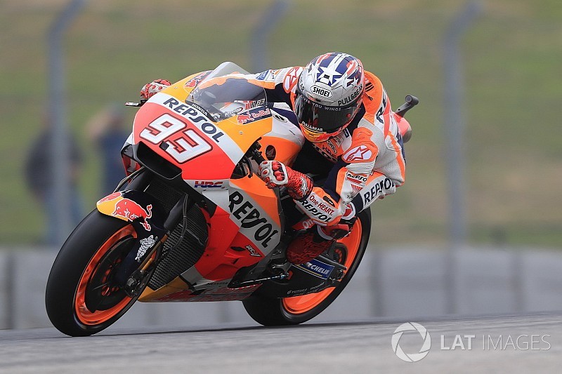 Austin, Warm-Up: Marquez si riprende la vetta e rifila 0