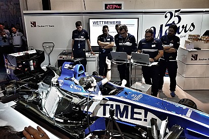 Team Sauber: F1-Atmosphäre zum Anfassen an der Auto Zürich