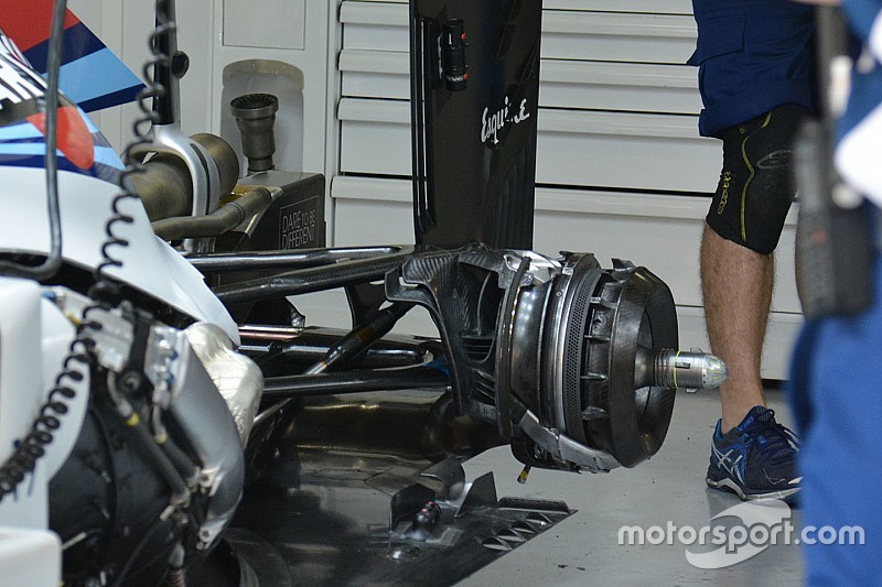El fallo de Williams, causado por el cambio del conductor de freno