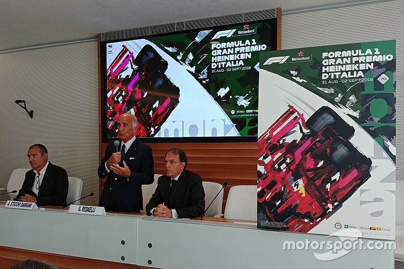 Presentazione GP d'Italia Sticchi Damiani guarda al futuro con una Rossa sul Canal Grande