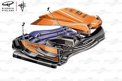 Análise: A asa dianteira que a McLaren não usou em Mônaco