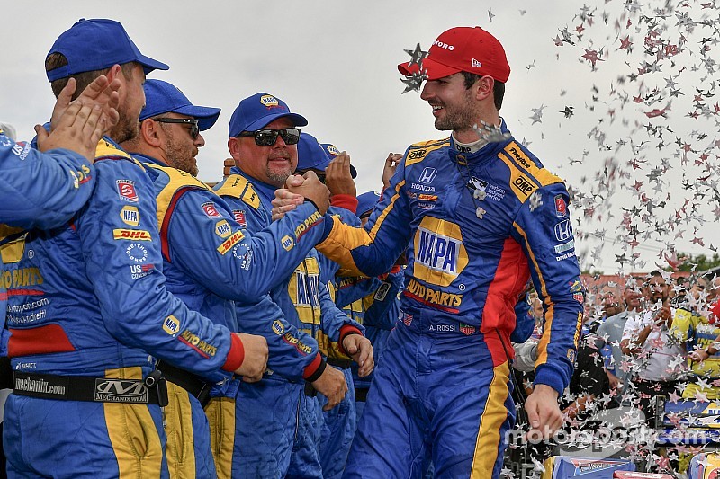 IndyCar Mid-Ohio: Strategi pit jitu beri Rossi kemenangan
