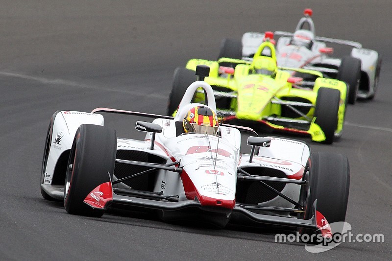 Servia on passing 46 cars in the Indy 500: “I was on fire!”