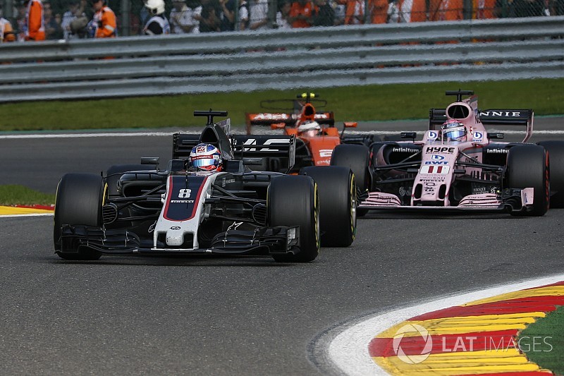 Romain Grosjean vom Haas-Comeback beim F1-Rennen in Spa überrascht