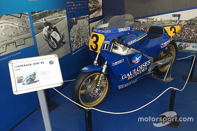 Les 500cc stars d'une exposition pendant le GP de France
