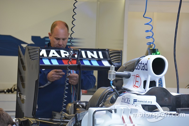 Технічний брифінг: заднє антикрило Williams FW38