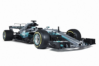 Bildergalerie: Studiofotos des neuen Mercedes W08 für F1 2017