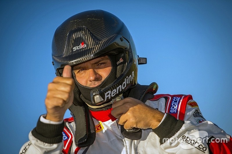 Max Rendina sarà l'apripista del Rally Italia Sardegna 2018