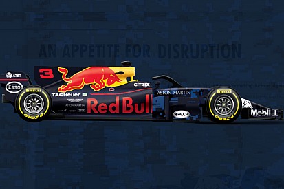 Синяя и с Halo. Наглядное сравнение новой машины Red Bull со старой
