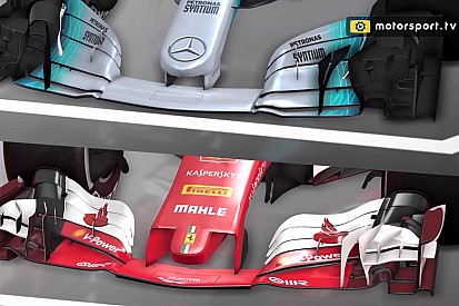 Відеоаналіз: концептуальні відмінності болідів Ф1 Mercedes і Ferrari