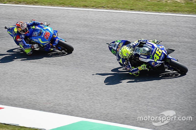 Valentino Rossi: Ja, ich habe bei Vinales abgeschrieben