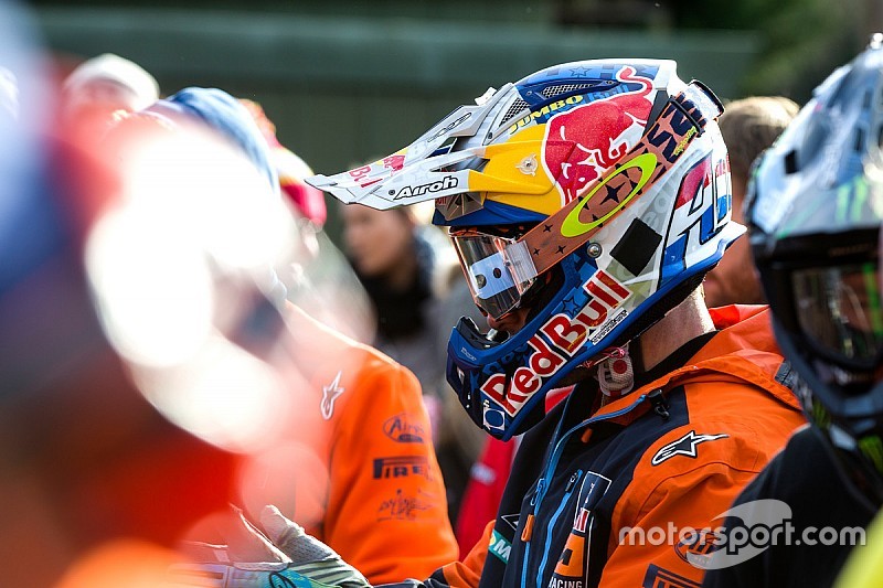 Herlings kampte met mechanische pech voor valpartij