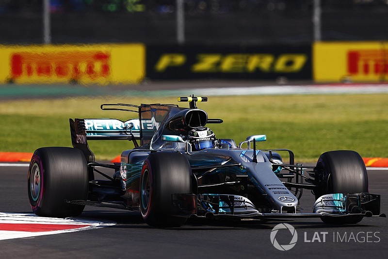 Bottas sorprende en los Libres 1 del GP de México