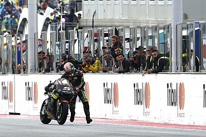 VÍDEO: Zarco empurra moto na chegada e consegue pontuar