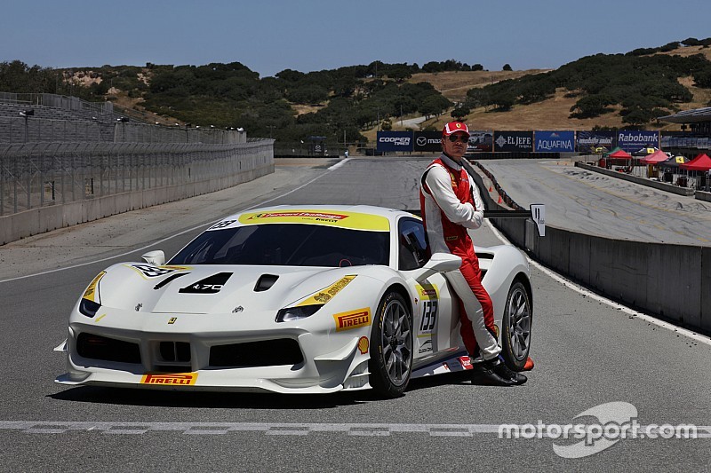 El actor Michael Fassbender corrió con Ferrari
