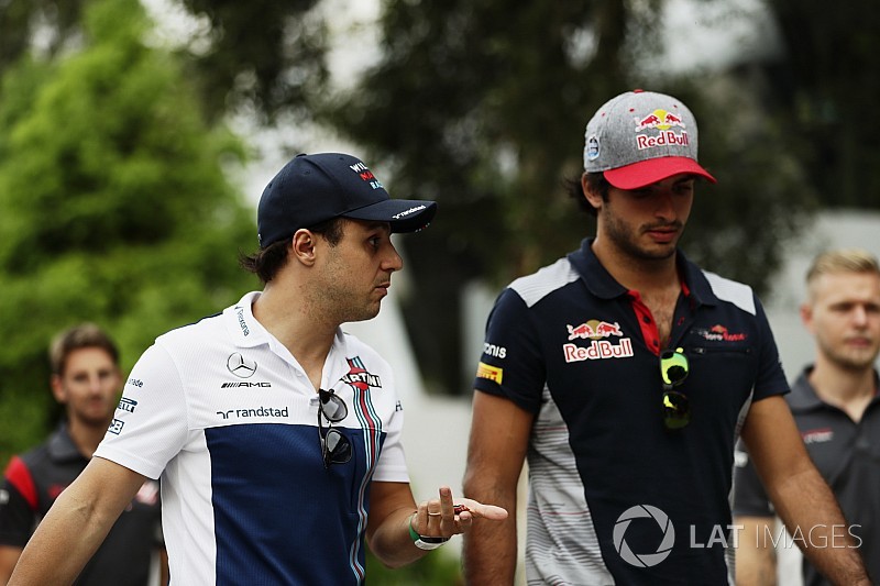 Massa acusa a Sainz de haberle cerrado