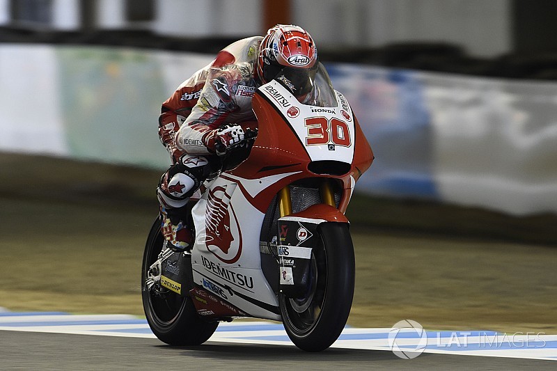 Moto2もてぎ決勝:中上、終盤失速し6位。マルケス優勝。榎戸も入賞