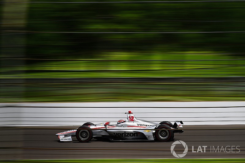 Power on Indy: Sliding cars make