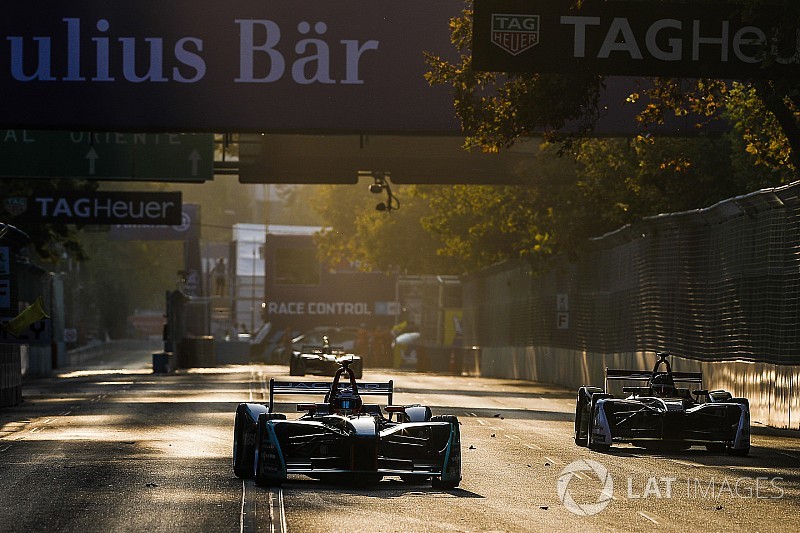 La parrilla de salida del Santiago ePrix