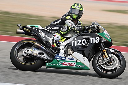 Crutchlow blames tyre “lottery” for poor Austin qualifying run