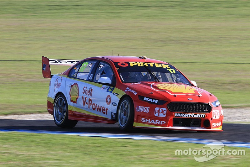 Phillip Island Supercars: McLaughlin leads all-Penske front row