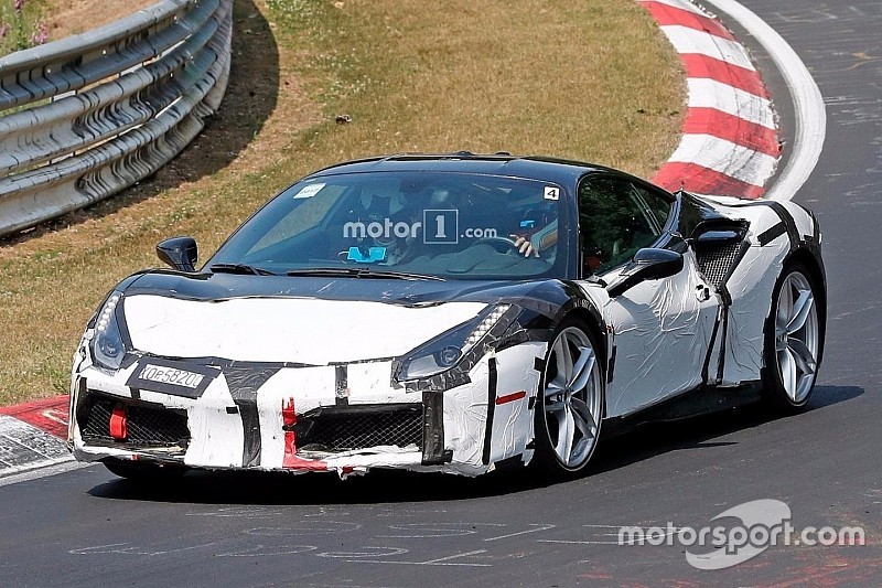 Гібридний та беззвучний прототип Ferrari 488 засвітився на треку
