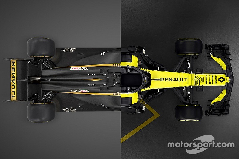 Komparasi mobil F1: Renault belum tunjukkan R.S.18 sesungguhnya?