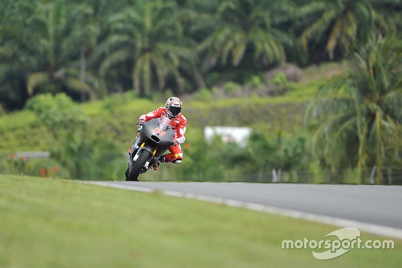 La Ducati 2017 debuta en un test privado en Sepang