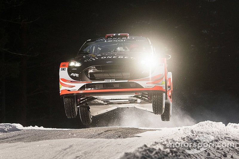Ostberg bovenaan na shakedown Rally van Zweden