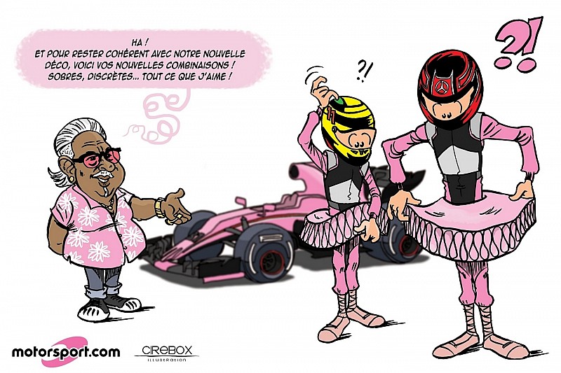 L'humeur de Cirebox - Force India, au nom du rose