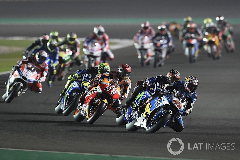 Hoe laat begint de MotoGP Grand Prix van Qatar?