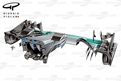 Análisis técnico: el truco del S-duct interno de Mercedes