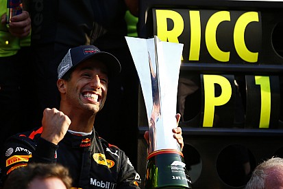 Ricciardo: Galibiyete bu kadar yakınken ikincilikle mutlu olamazdım